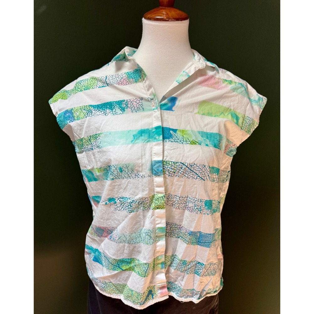 Tommy Hilfiger‎ Sleeveless Button Down Top Size 2